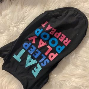 Eat sleep poop repeat dog shirt